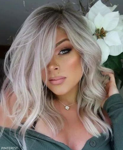Silver Toned Blonde Hair