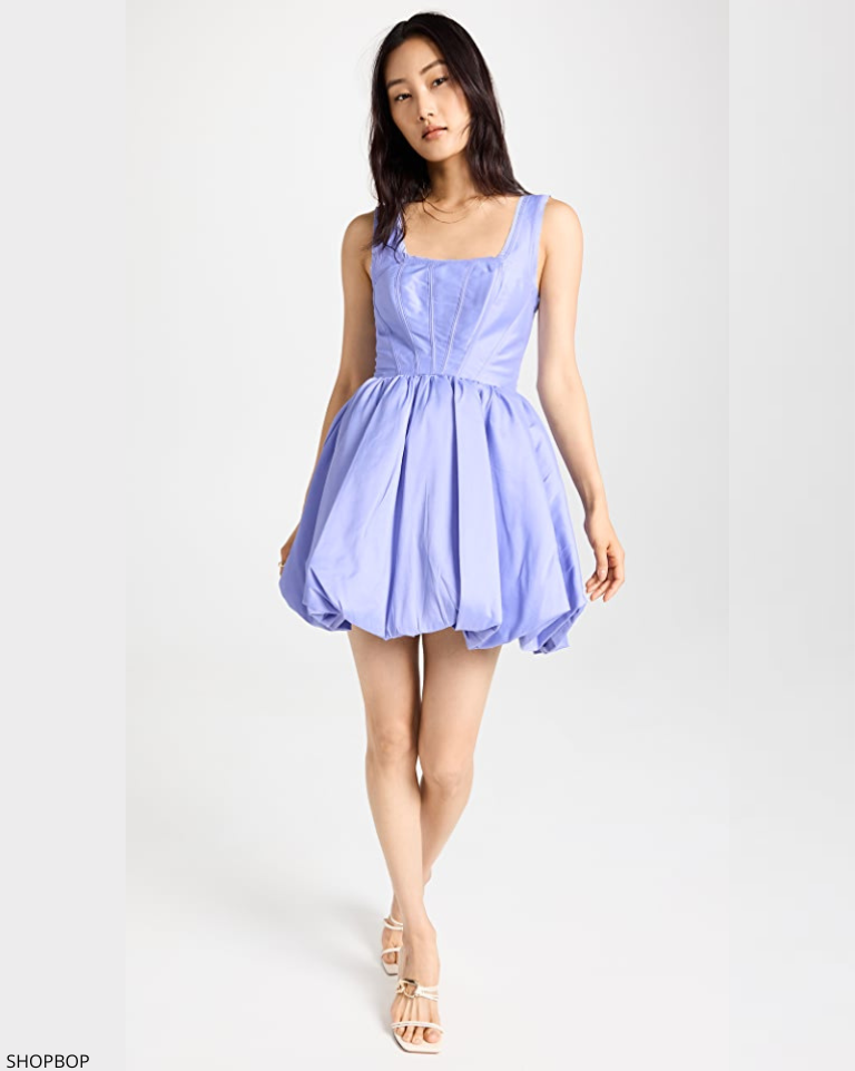 Aje Suzette Bubble Mini Dress