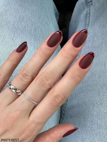 Matte and Shiny Mani