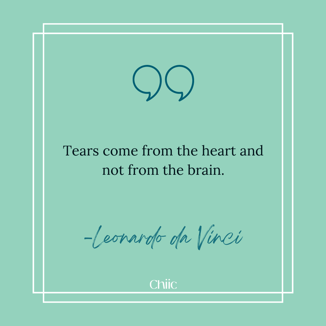 Leonardo da Vinci - Tears come from the heart and not from