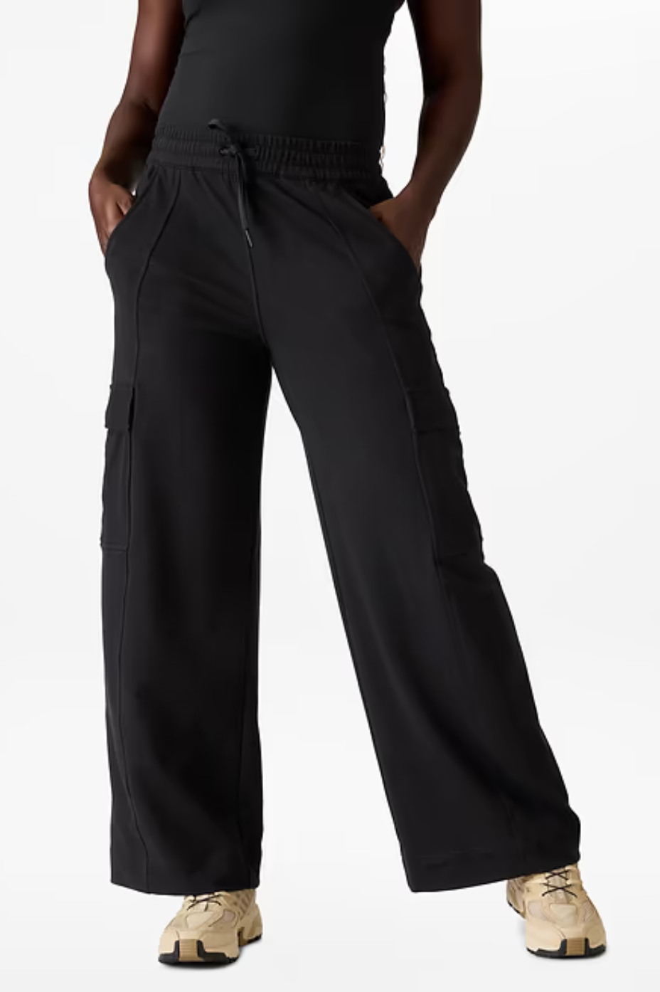 Retroterry High Rise Wide Leg Cargo Pant