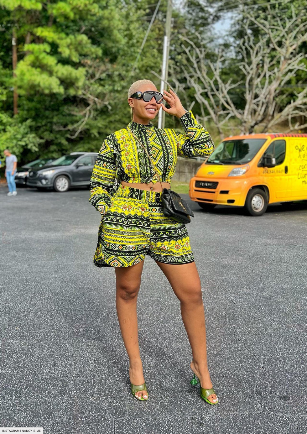 Nancy Isime’s Ankara Outfit 