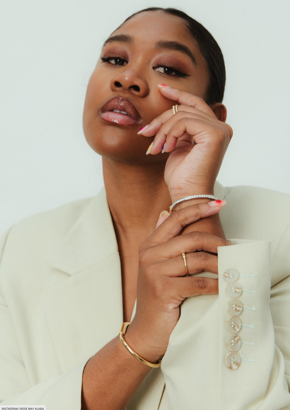 Rosy Alaba's Love Infused Mani