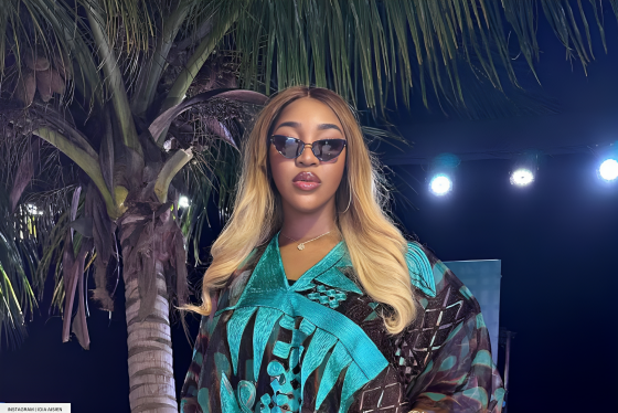 Idia Aisien’s Boubou Flap Dress is All Shades of Poise