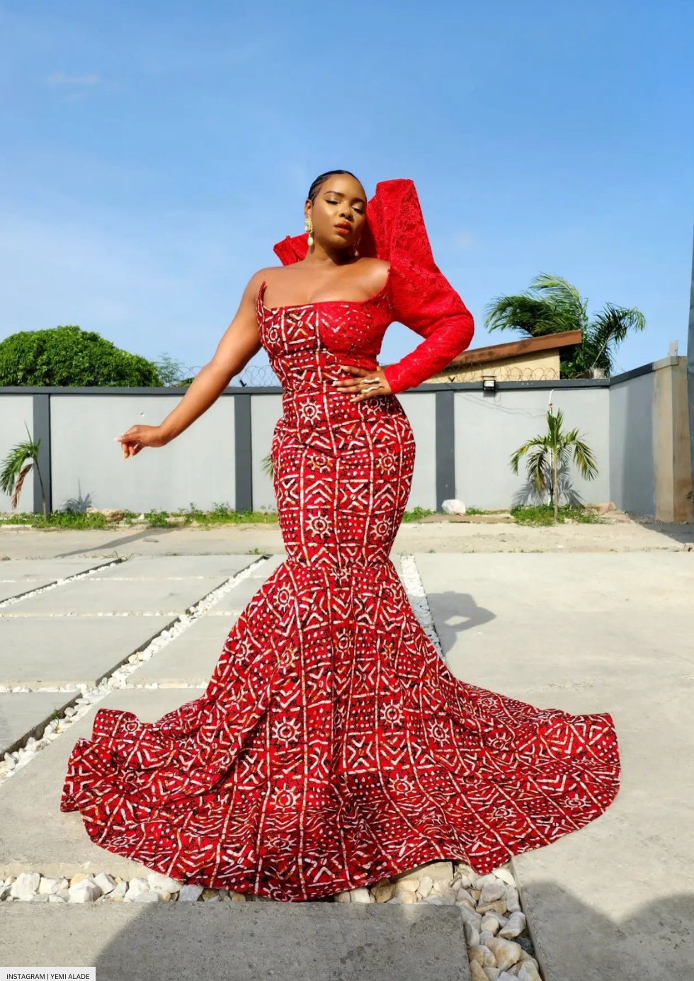 Yemi Alade’s Fit And Flare Dress Is Everything