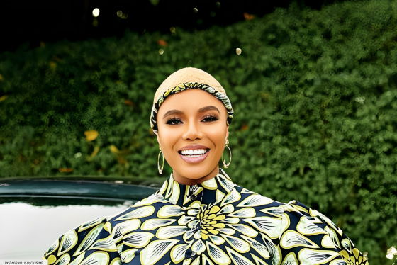 Nancy isime’s ankara dress