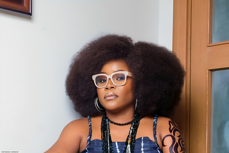 Omawunmi’s knitted suit