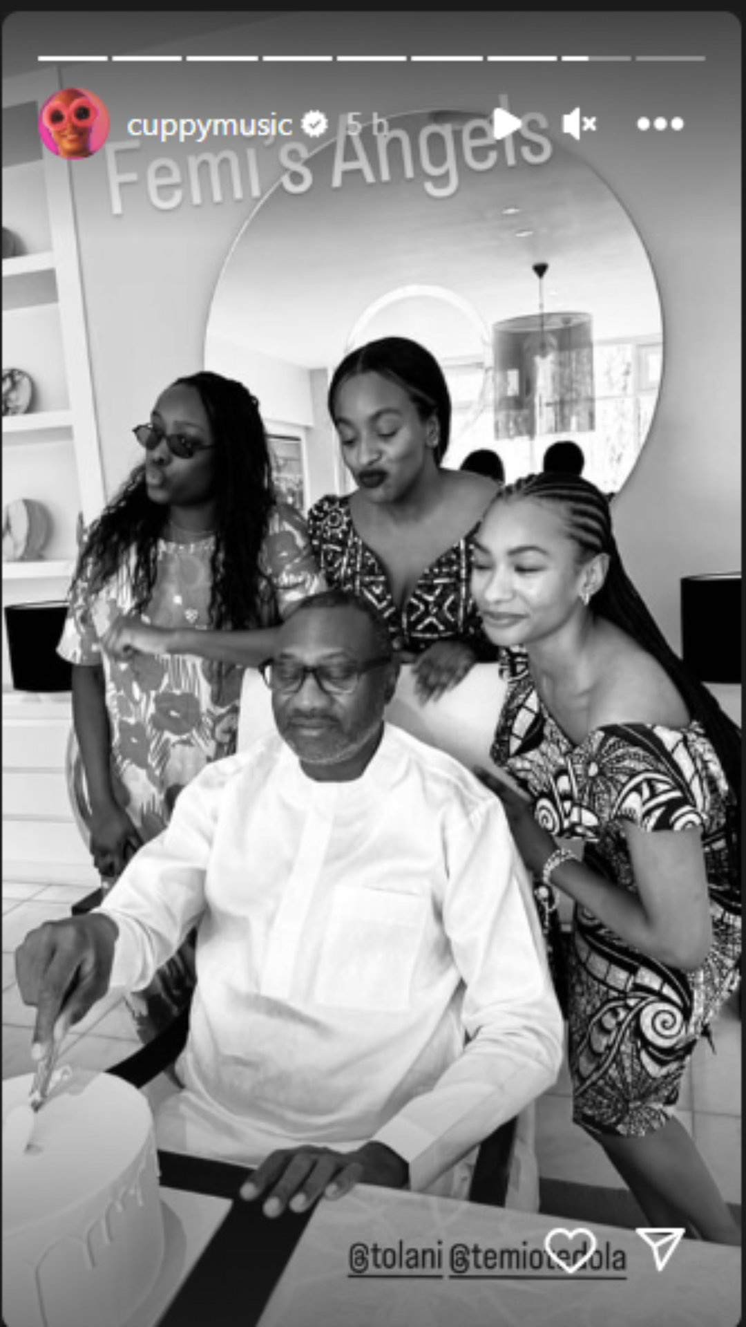  Femi Otedola’s birthday