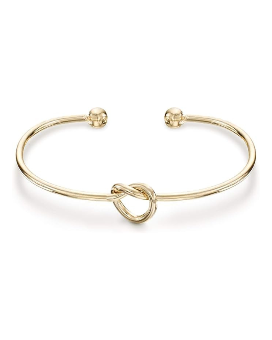 Pavoi 14K Gold Plated Forever Love Knot Infinity Bracelets