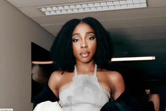 Nissi’s Two Piece Denim Outfit Is One of A Kind