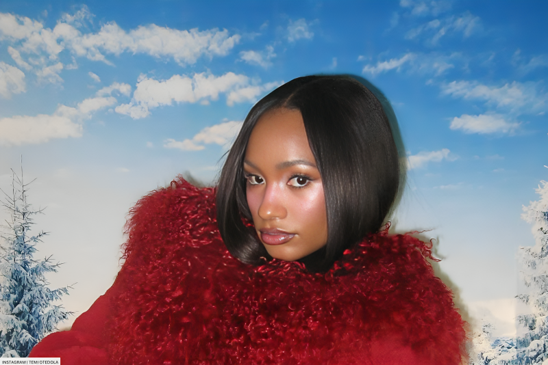 Temi Otedola Is Serving Winter Goals