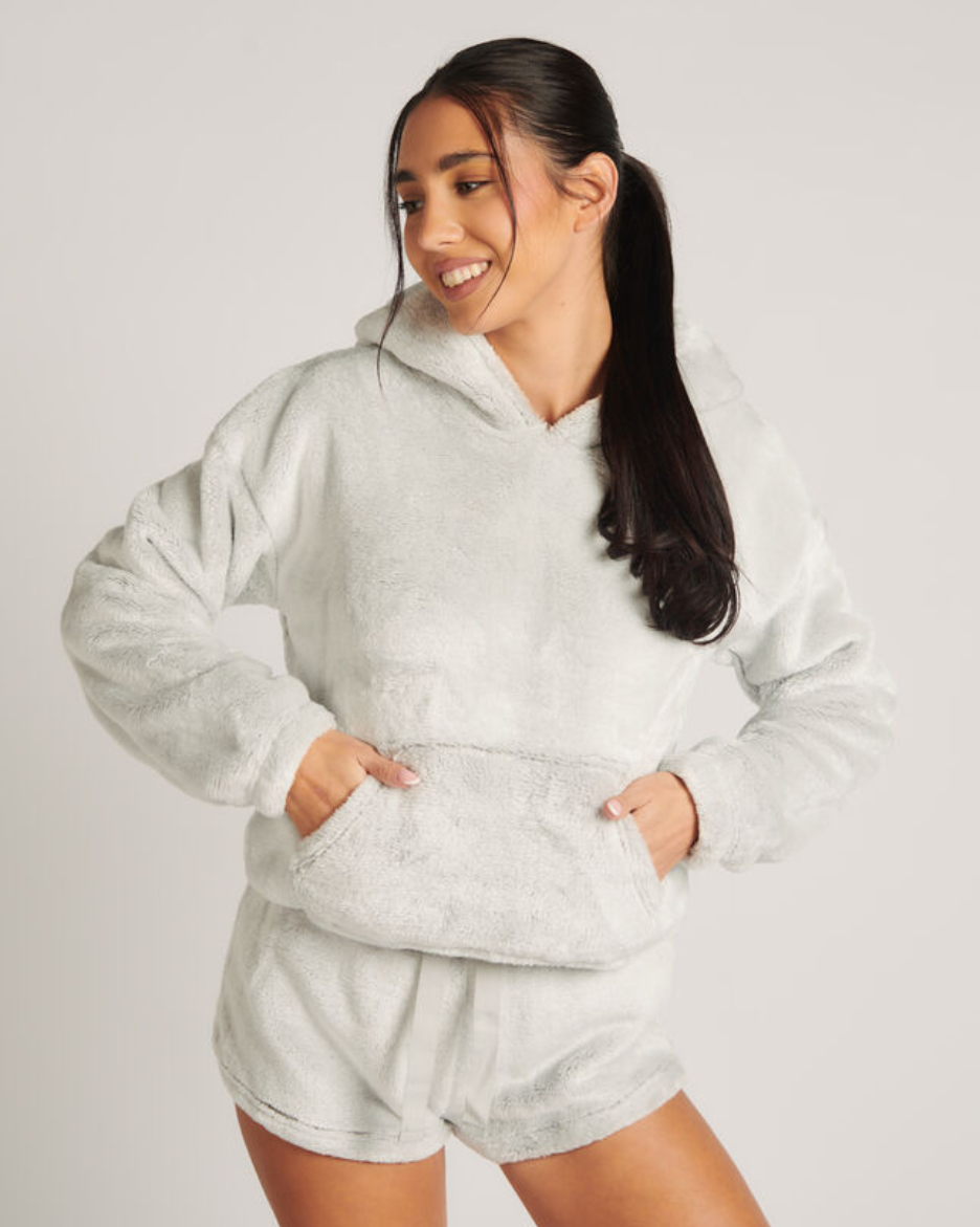 Fluffy Penguin Short Pyjama Set