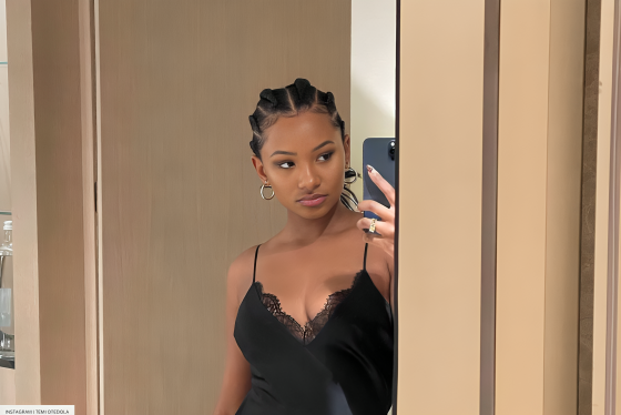 Temi Otedola Wears Crochet In Sultry Holiday Pics