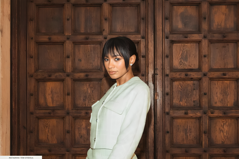 Temi Otedola In Versace Is Simply Perfection 