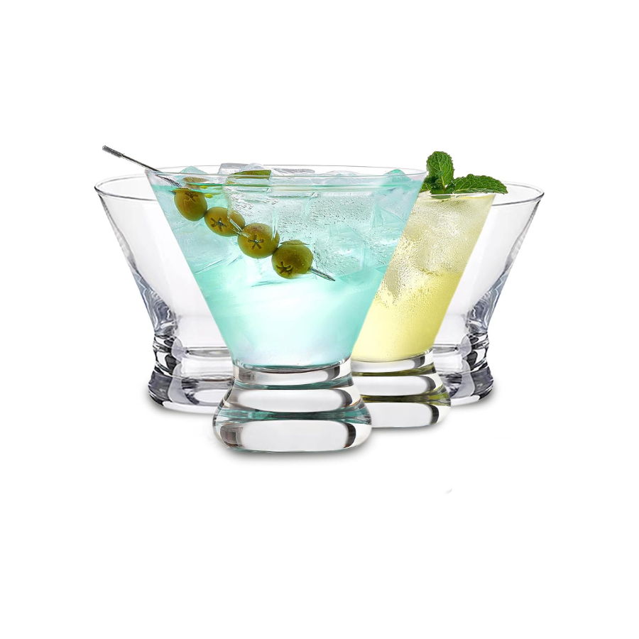 Qipecedm Martini Glasses Set Of 4