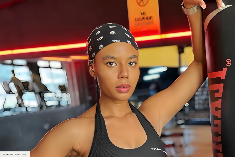 Nancy Isime Looks Fit In Gym Wear