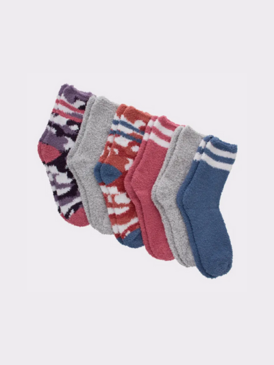 Hanes Women's Cozy Crew Socks, 6-Pairs