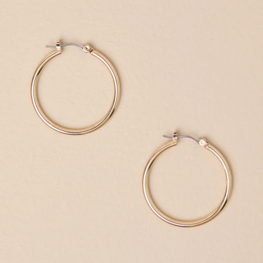 Addilyn Gold Hoop Earrings