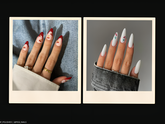 Cherry Nails Inspo
