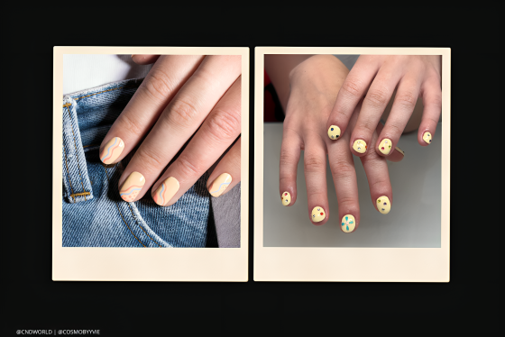 Butter yellow nails