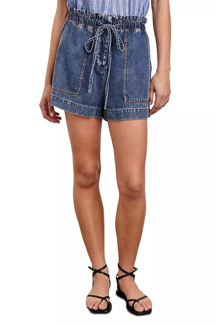Denim shorts trends 2025 women's