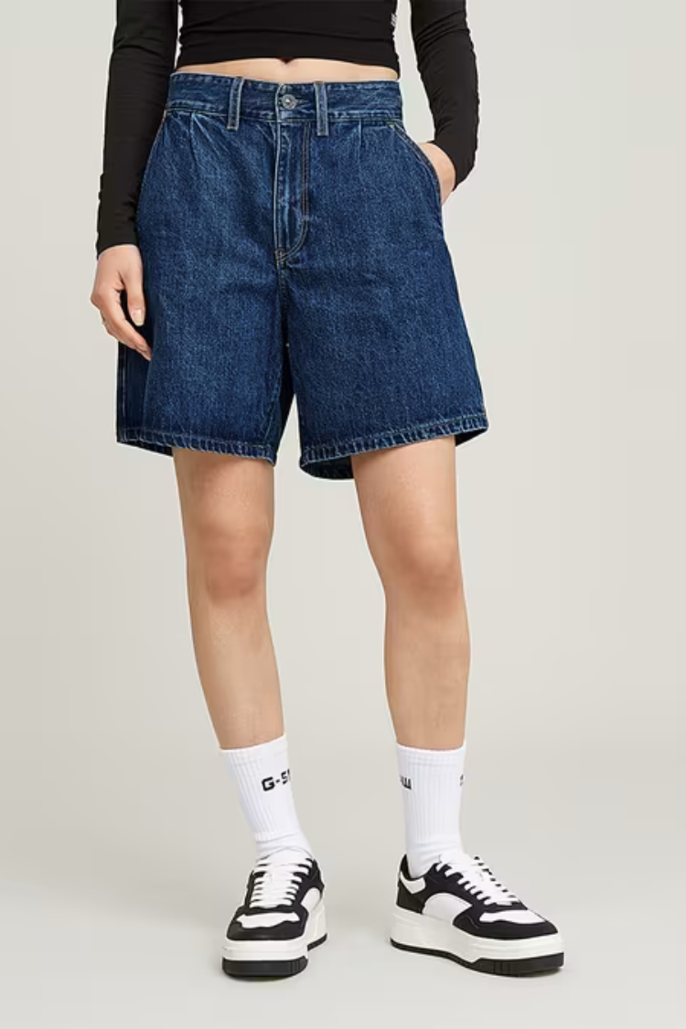 Denim shorts trends 2025 women's