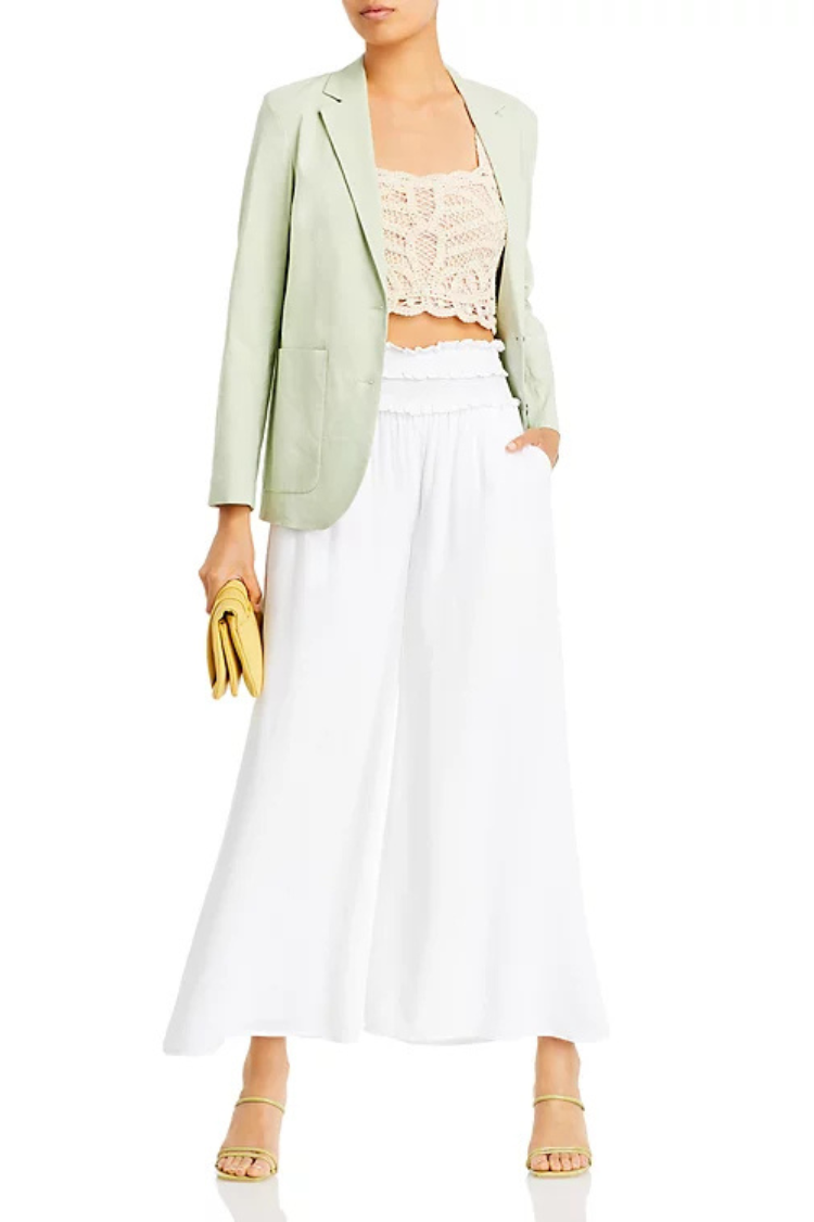 The Best White Wide Leg Trouser