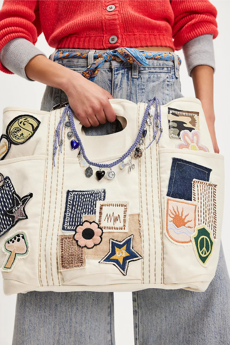 Trendy tote bags