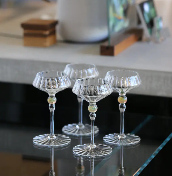 Venetian Coupe Glass