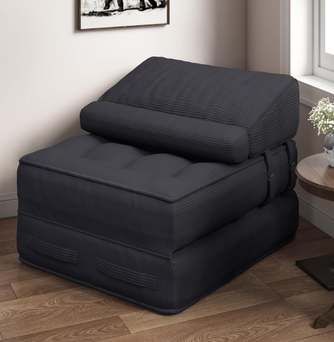 Tokfaer Portable Foldable Sleeper Futon Sofa