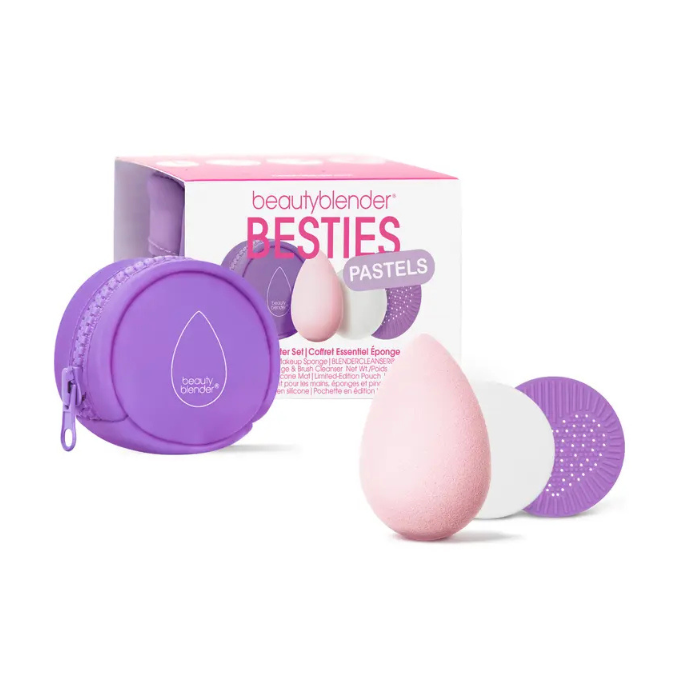 Beauty Blender Besties Pastels Blend & Cleanse Starter Set $29 Value