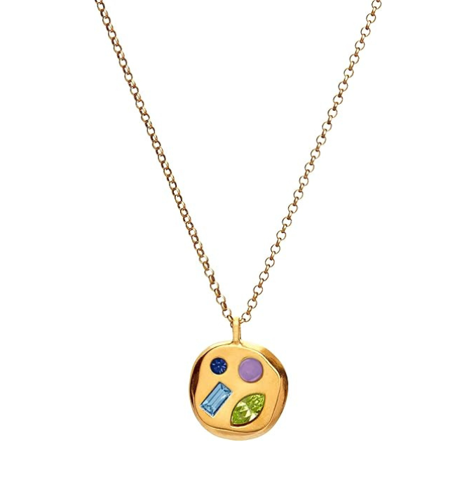 Birthdate 14k Gold Necklace