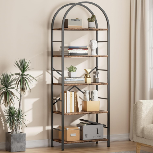 Shintenchi Bookshelf, Arched Bookshelf