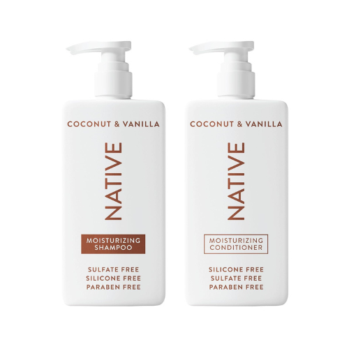 Native Coconut & Vanilla Shampoo and Conditioner