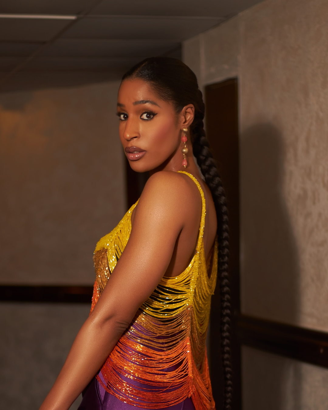 Sleek Low Side Braid