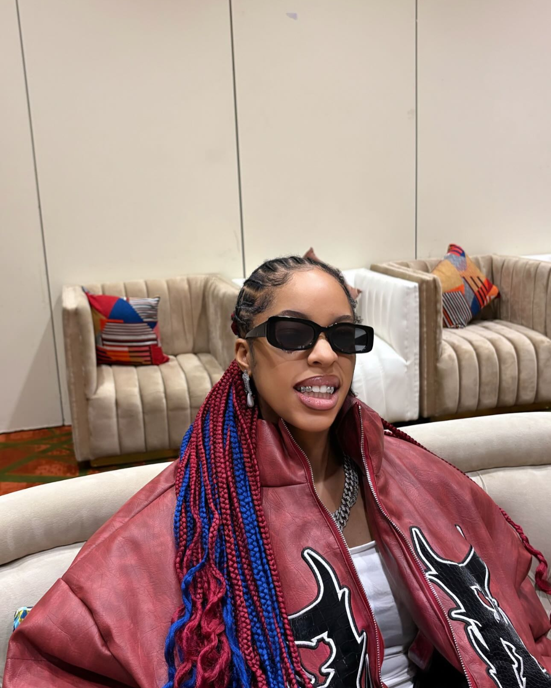 Color-Pop Fulani Braids