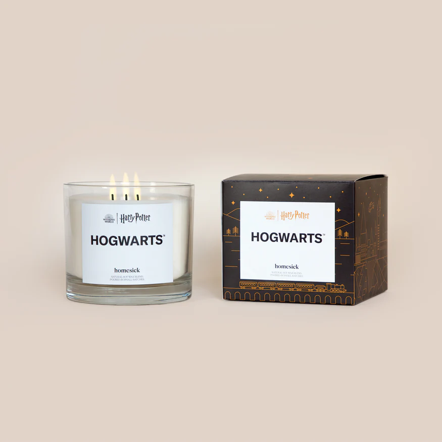 Harry Potter Hogwarts 3-Wick Candle