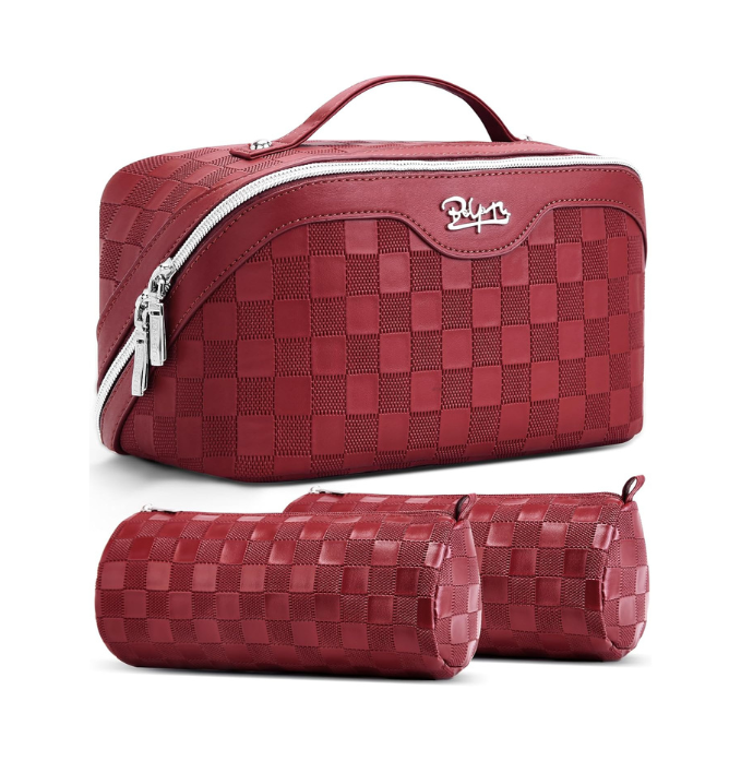 Boyatu Travel Makeup Bag Organizer Cosmetic Bag: