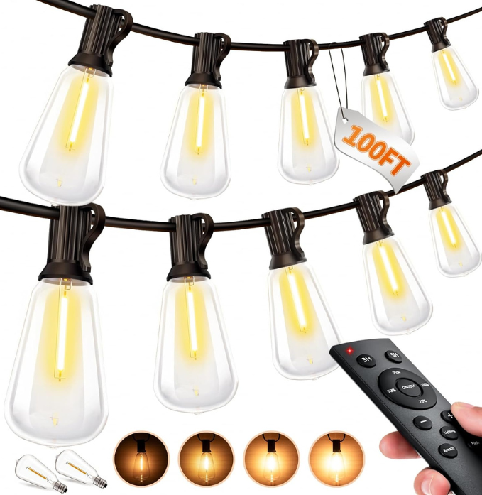 Outdoor String LED Patio Lights