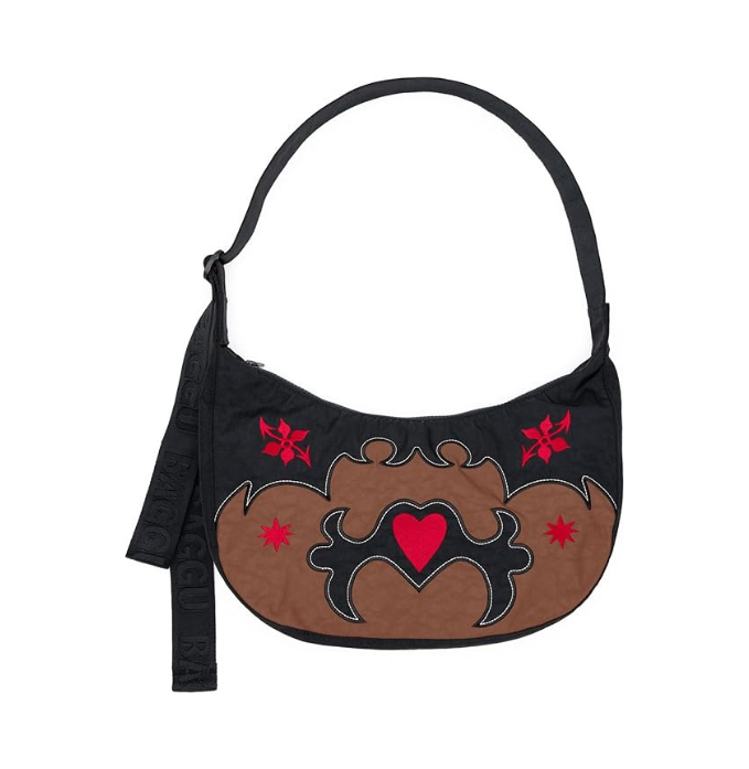 BAGGU Medium Nylon Crescent Bag