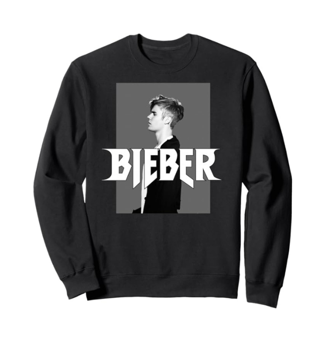 Justin Bieber Box Logo Sweatshirt