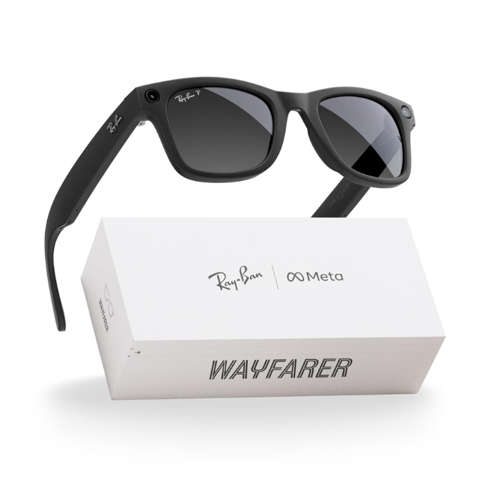 Ray-Ban Meta (Gen 2), Wayfarer, Matte Black | Smart AI Glasses