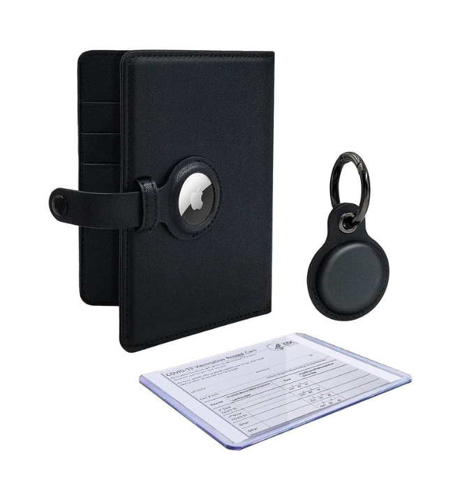 AirTag Wallet Passport Travel Package