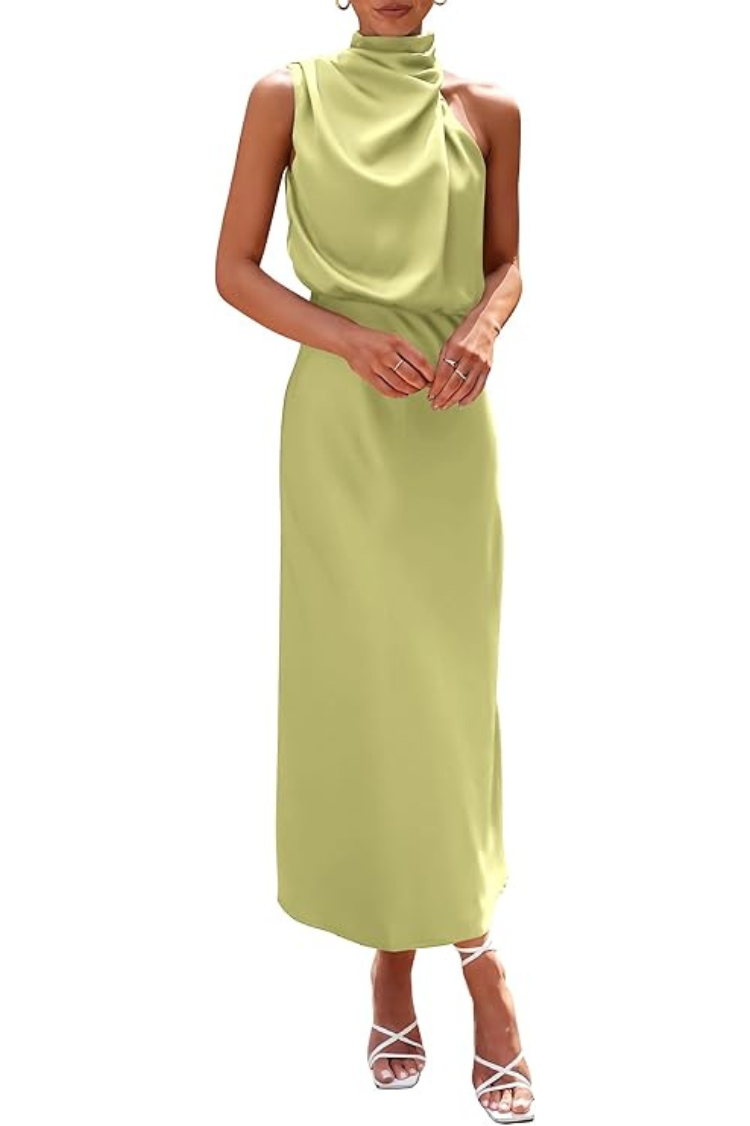 PRETTYGARDEN Satin Dress