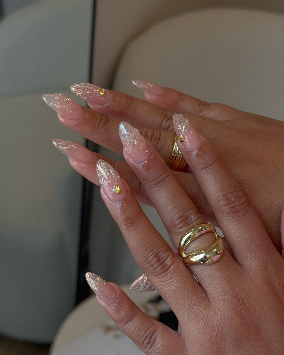 3d spring nail designs