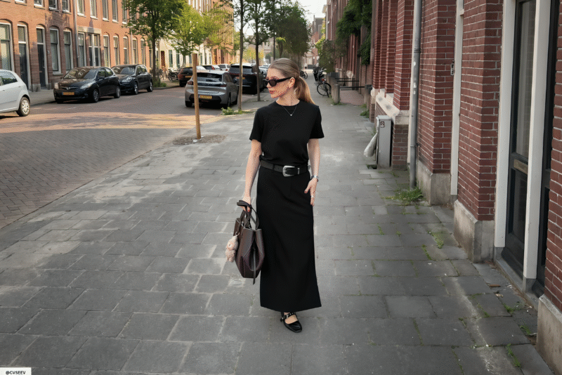 Black Maxi Skirt Outfits