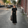 Black Maxi Skirt Outfits