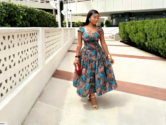 Collection of trendy Ankara dresses on Etsy