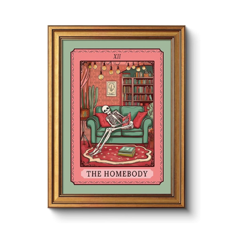 Vintage Spooky Framed Wall Art
