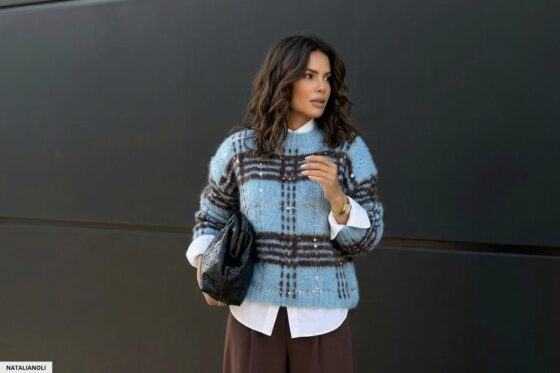 Plaid Sweater Trends